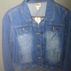 NWT Adorable Jean Jacket